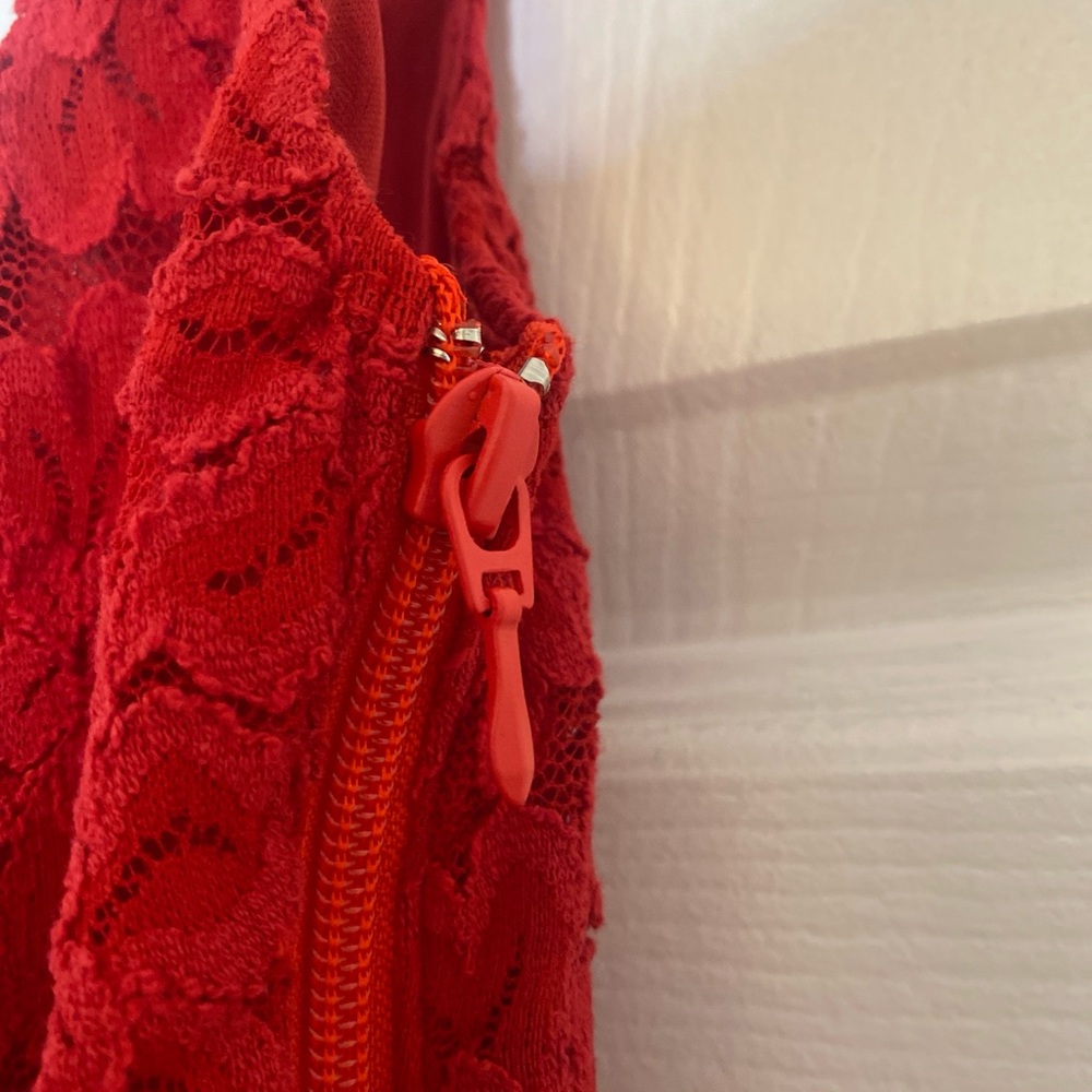 Show Me Your Mumu Red Ricci Skort Mini Dress - Picture 7 of 9